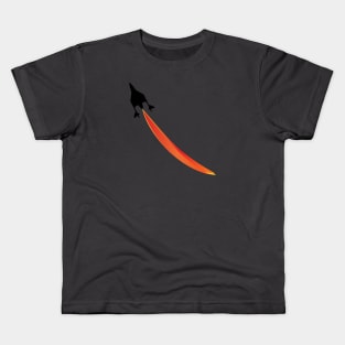 Spaceship Launch Kids T-Shirt